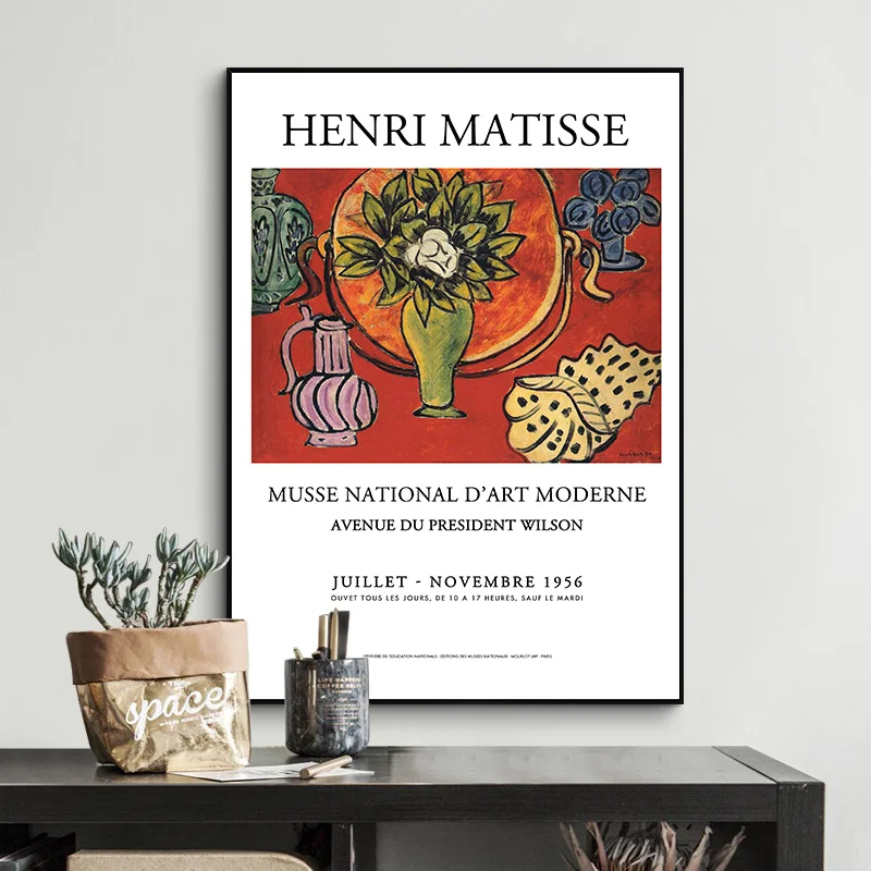 Абстрактный настенный постер Matisse в современном стиле Минималистичная живопись