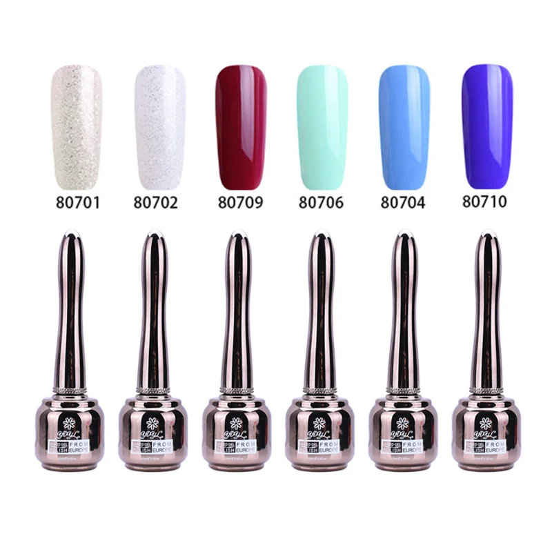 6 colors 01 Solomey 15 мл замачиваемый УФ-гель для ногтей праймер для ногтей гелевая основа и верхнее покрытие УФ светодиодный отмачиваемый супер блестящий эффект лак для ногтей - Цвет: 6 colors 01