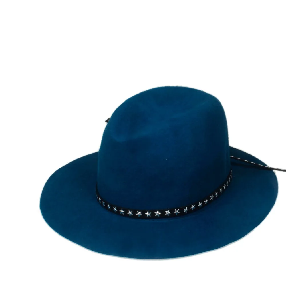 6 шт./партия, Новая модная женская и мужская шерстяная шляпа Fedora войлочная Панама женская элегантная мягкая Шляпа Дерби мягкая фетровая шляпа