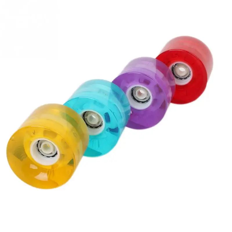 Светодиодные колеса из полиуретана для скейтборда Лонгборда круизера 22 дюйма 2