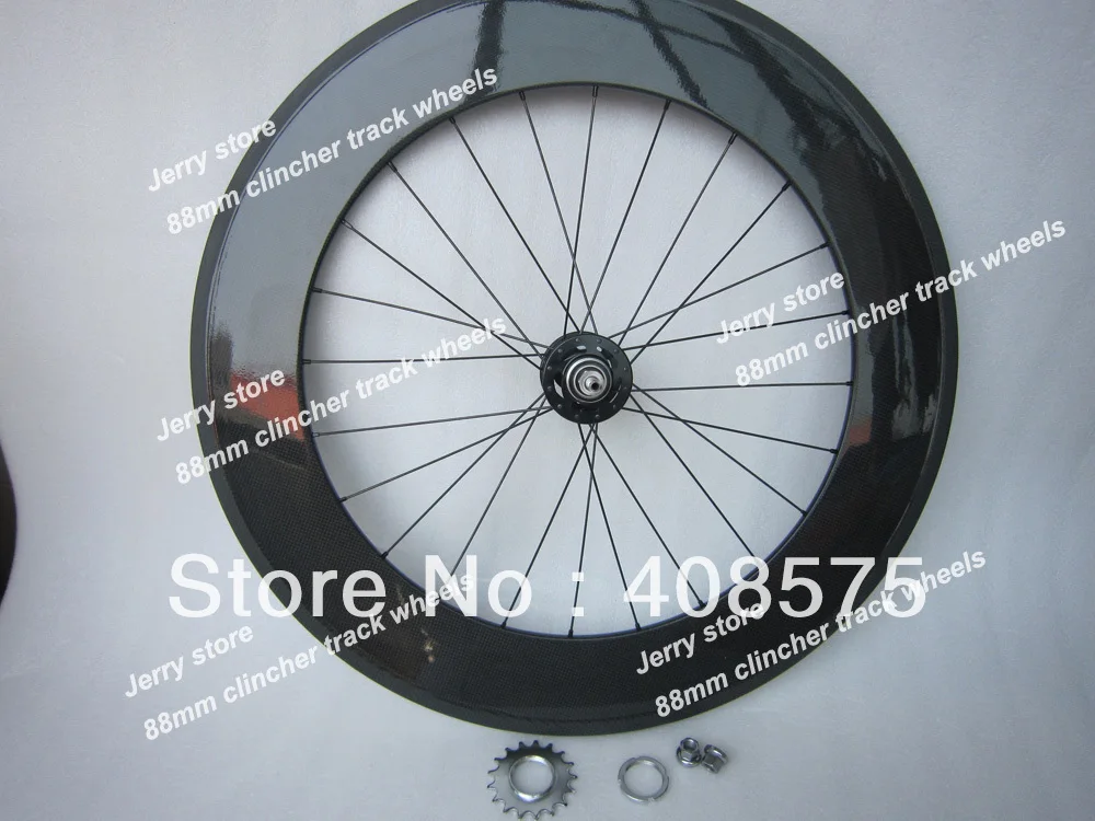 Бесплатная доставка Стоимость 88 мм задние трековые велосипедные колеса с