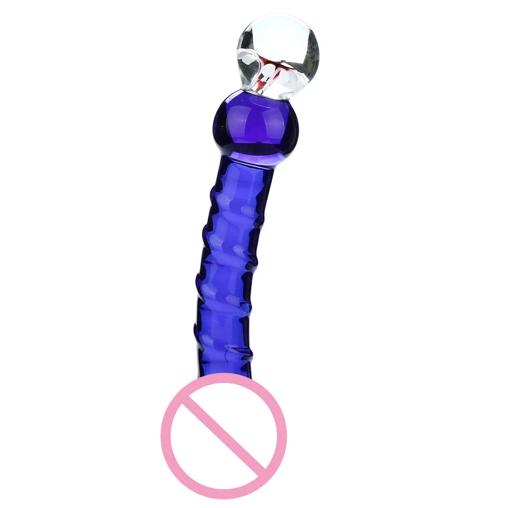 Crystal Glass Anal Plug Dildo Stimulator G-Spot Clitoral Penis Massager for Women and men Adult Male Female Masturbation |