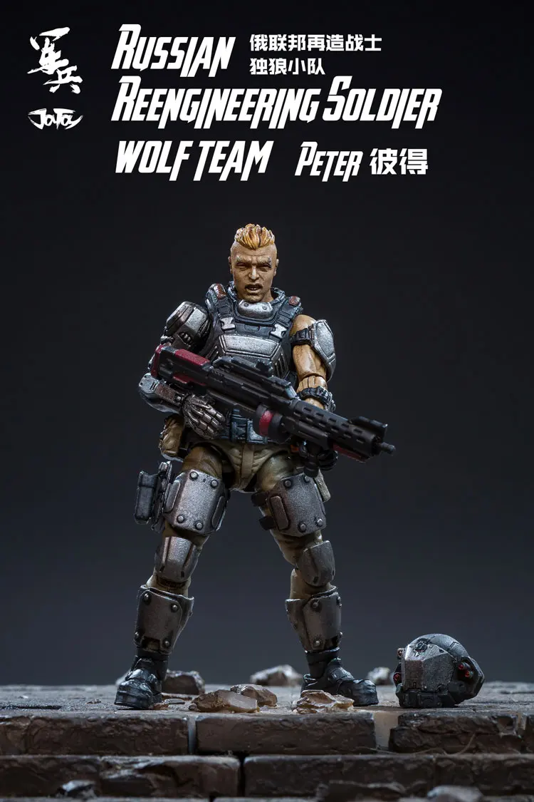 JOY TOY 1/18 русские фигурки солдат(3 шт./лот) реинжиниринг солдат Волчья команда модель куклы