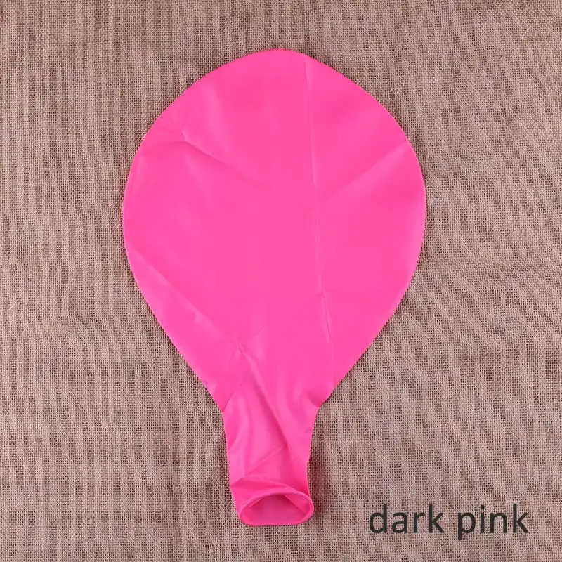 dark pink 36 дюймов утолщаются огромный шар надувные шары вечерние Свадебные торжества круглый, из латекса детские игрушки Воздушные шары KTV деятельности Декор - Цвет: dark pink