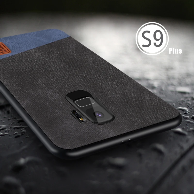 Чехол для Samsung S9 Plus чехол MOFI Galaxy S9Plus Жесткий задней панели + Мягкий силиконовый