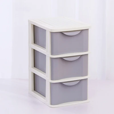 Storage Box N MSJO коробка для хранения Организатор разное для офиса Desktop/Кухня/Ванная комната PP небольшой ящик Multi Слои Пластик хранения Коробки бункеров - Цвет: Storage Box N