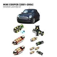 led interior lights for mini cooper 2001 2006 14pc led lights for cars lighting kit automotive bulbs canbus