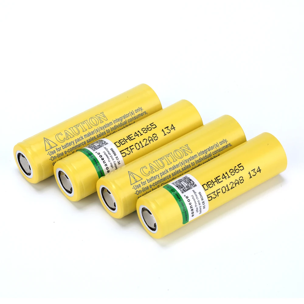 3 7 V 2500mAh 18650 литий ионная батарея LGDBHE4 20A разрядные аккумуляторные батареи для
