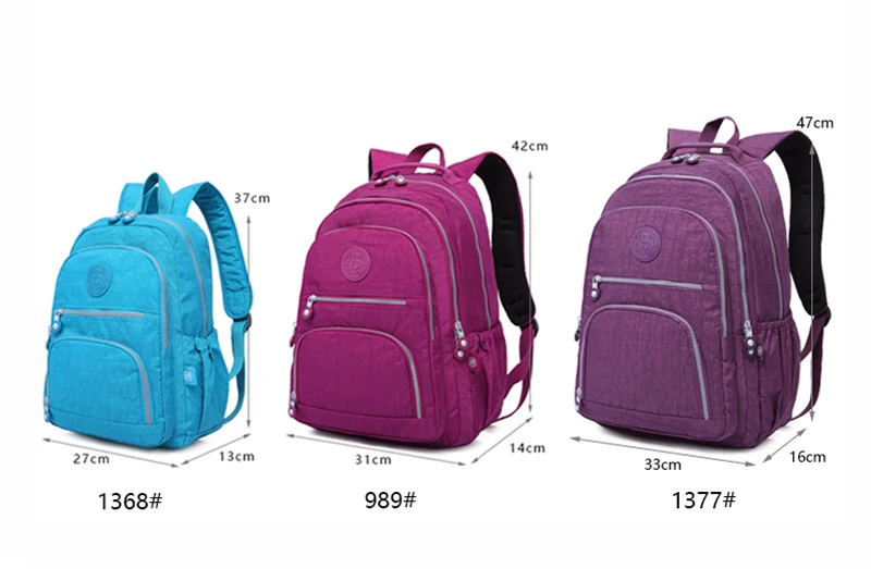 TEGAOTE, школьный рюкзак для девочек-подростков, Mochila Feminina, женские рюкзаки, нейлоновый водонепроницаемый повседневный рюкзак для ноутбука, женский рюкзак