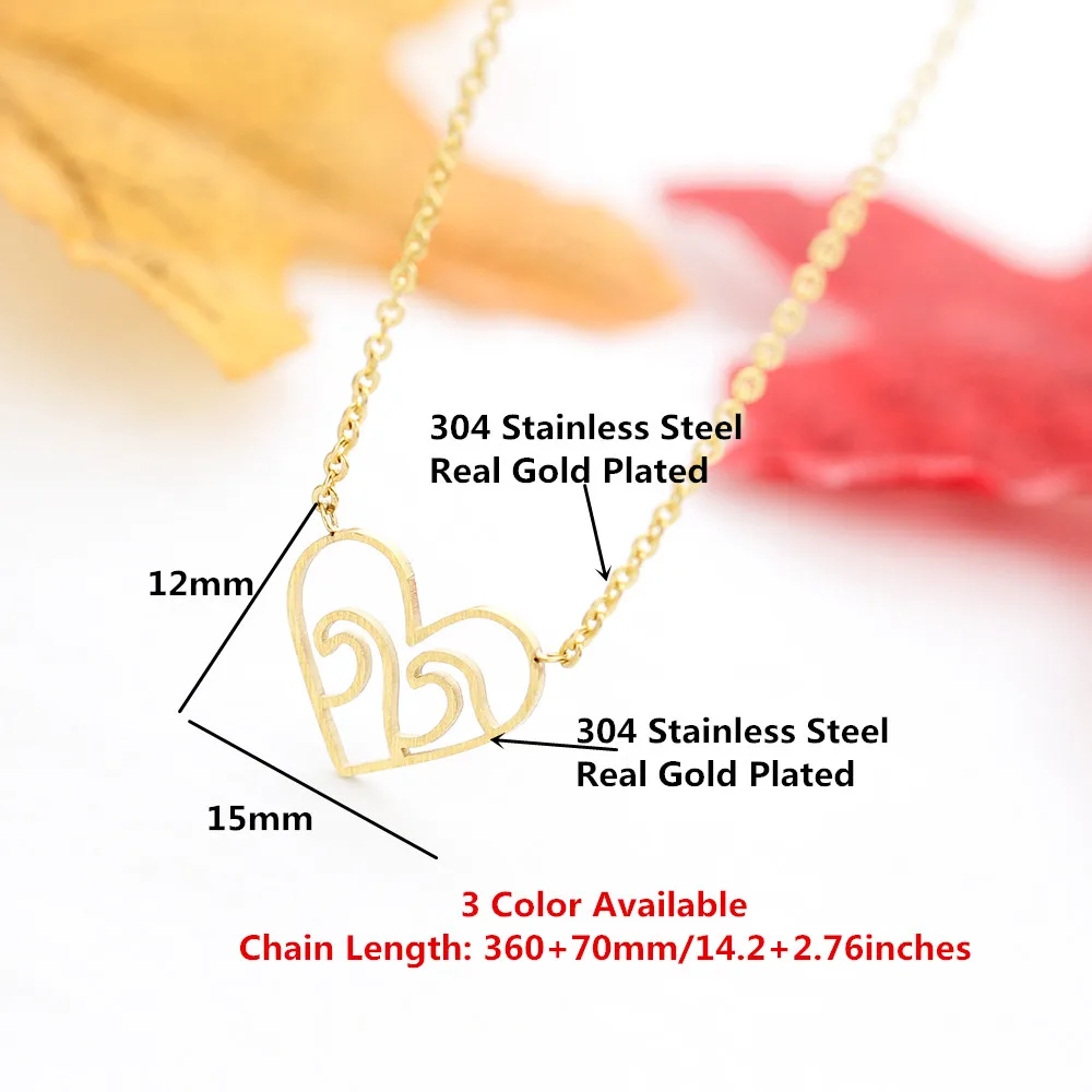 Ever Pretty women Necklace Gold Love Pendant Gift Party Jewelry custom | Украшения и аксессуары