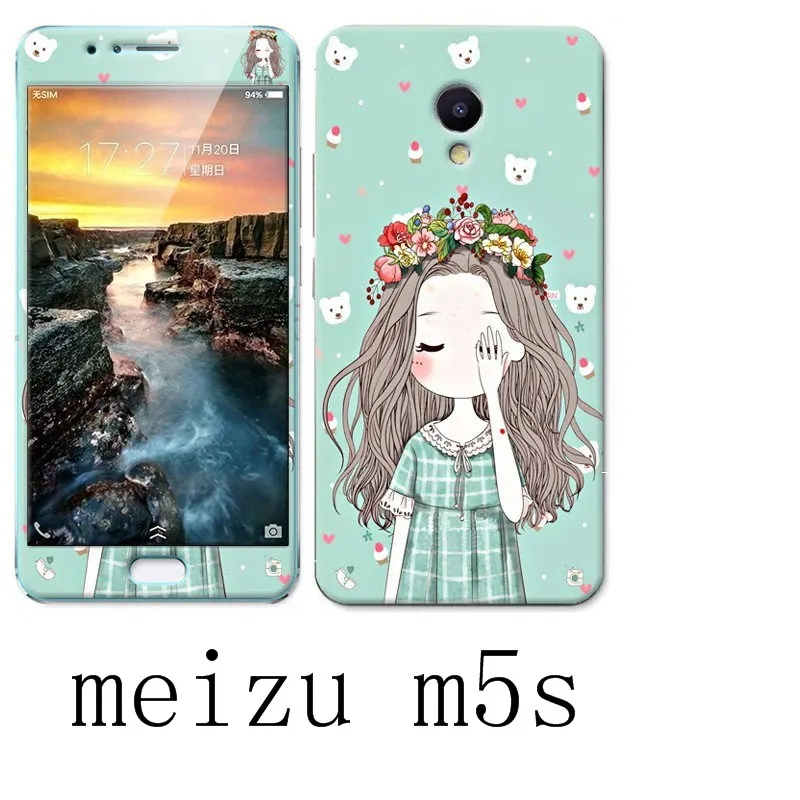 Силиконовый чехол для iphone 5S роскошный мягкий телефона с защитой 360 + цветной