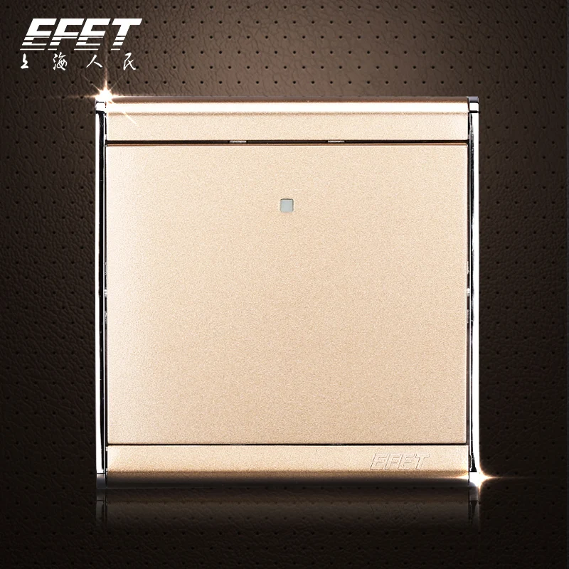 Роскошный Настенный Выключатель Панели 1 Банды 2 Способ Кнопка 16A 110 ~ 250 В 220 |