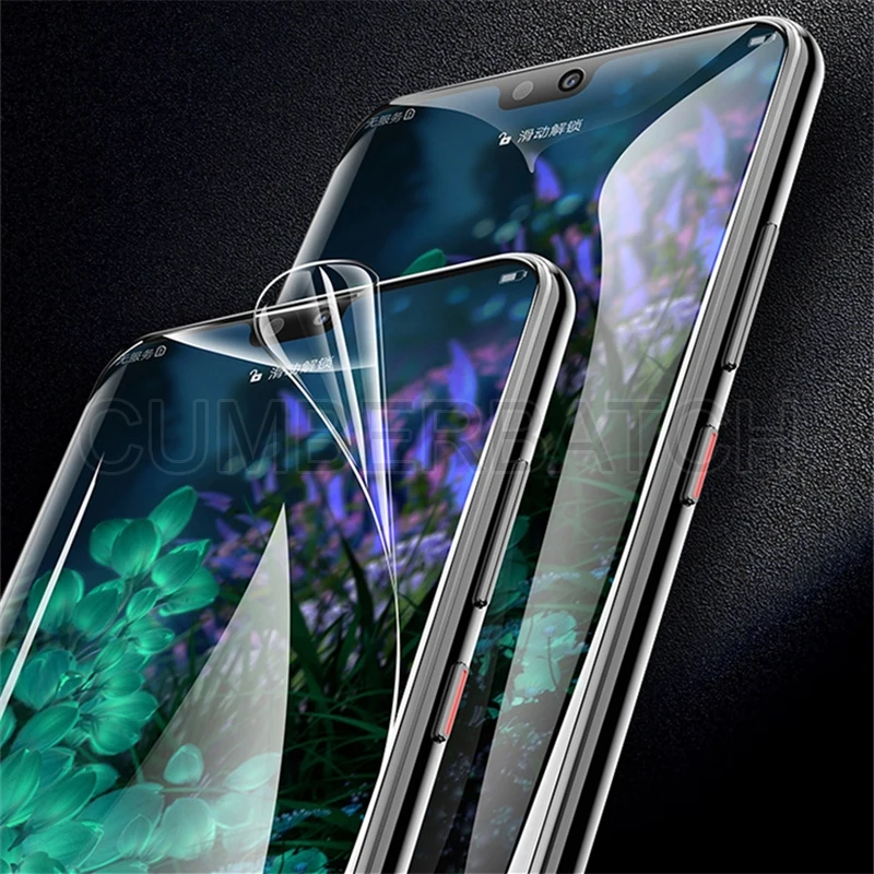 Мягкая Гидрогелевая пленка для huawei Honor 8X MAX 8C View 10 7A 7C Защитная пленка для экрана для huawei mate 20 Lite Pro Y6 не стекло