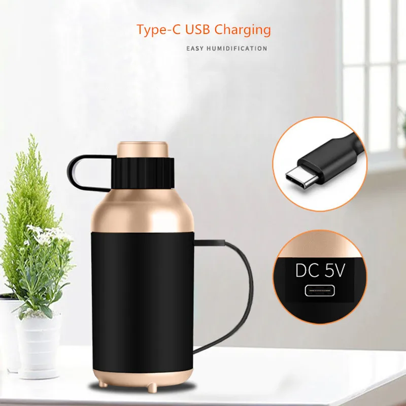 4 цвета USB Автомобильный увлажнитель воздуха ультразвуковой Арома диффузор