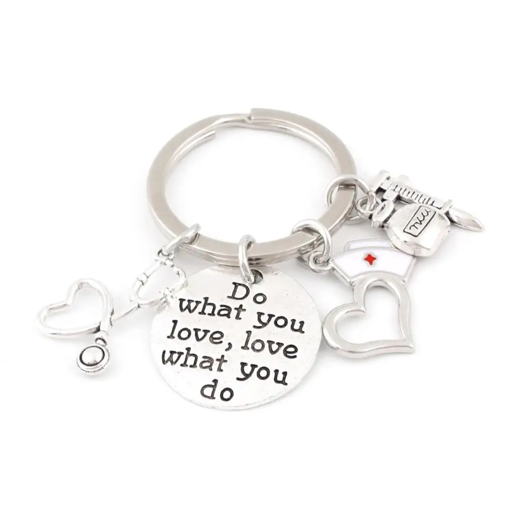 1 шт. Доктор Шприц брелок стетоскоп медсестры колпачок амулеты Kringring школьников