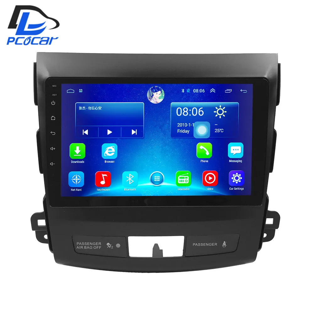 32G rom android автомобильный gps мультимедийный Видео Радио плеер в тире для Mitsubishi outlander