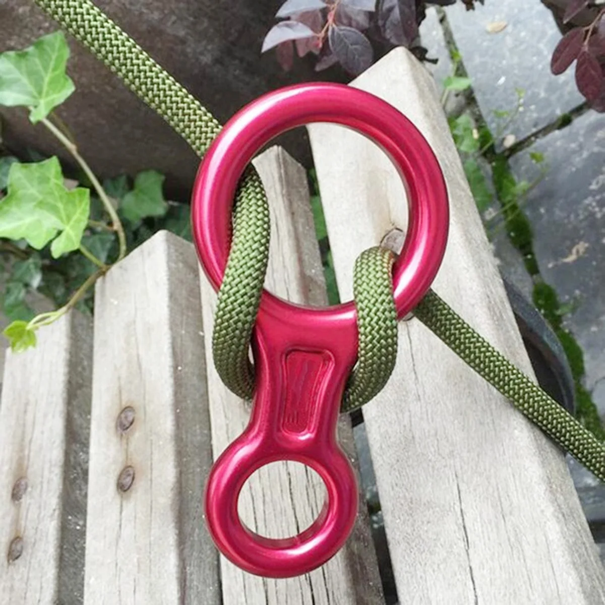 30KN Aluminum Outdoor Camping Rock Climbing gear Equipment Carabiner Mountaineering Eight Ring | Спорт и развлечения