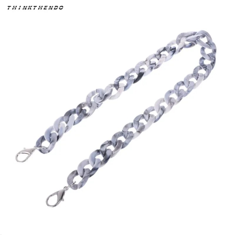 20 and 120cm THINKTHENDO, модная новинка, 1 шт., сменная ручка на цепочке, сумка через плечо, аксессуары, ремень, 60-120 см, 20 видов стилей - Цвет: 20 and 120cm