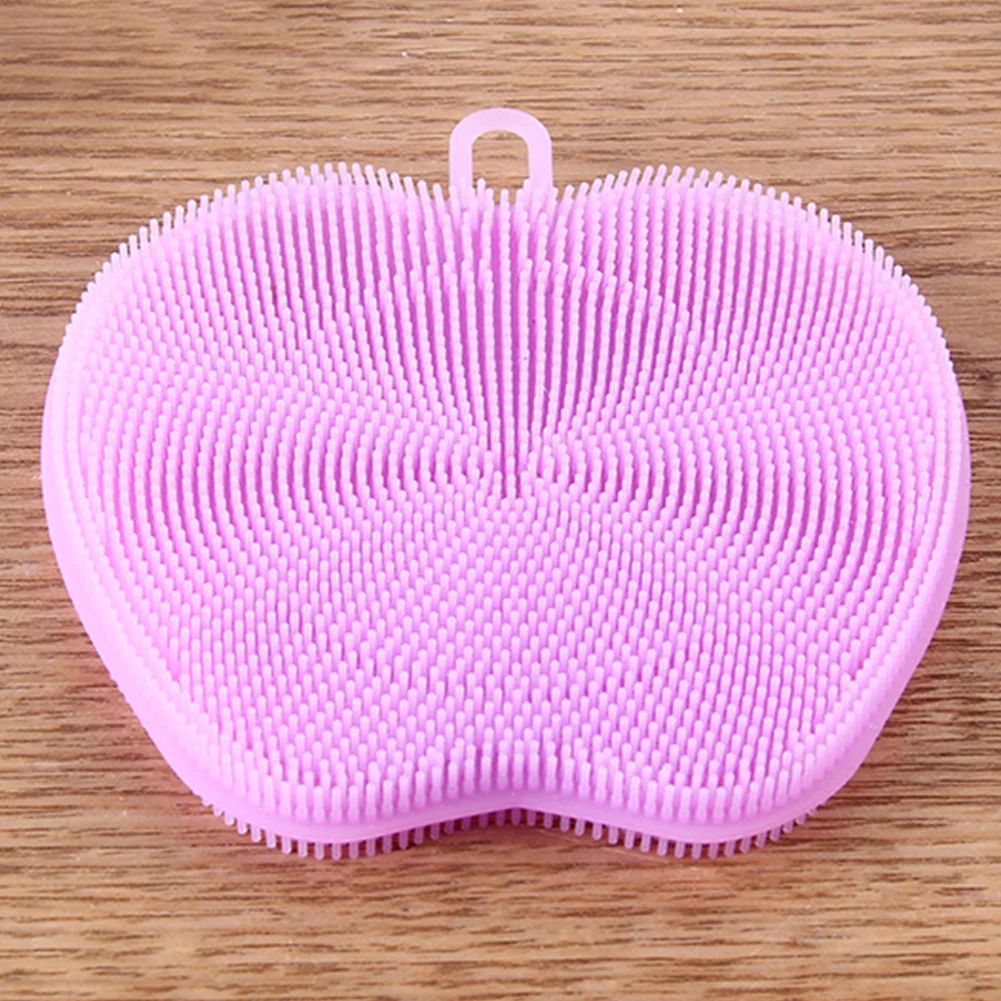 Hot Sale Silicone Dish Bowl Cleaning Brush Scouring Pad Pot Pan Wash Brushes Cup Mat Placemat Kitchen Washing Tool | Дом и сад