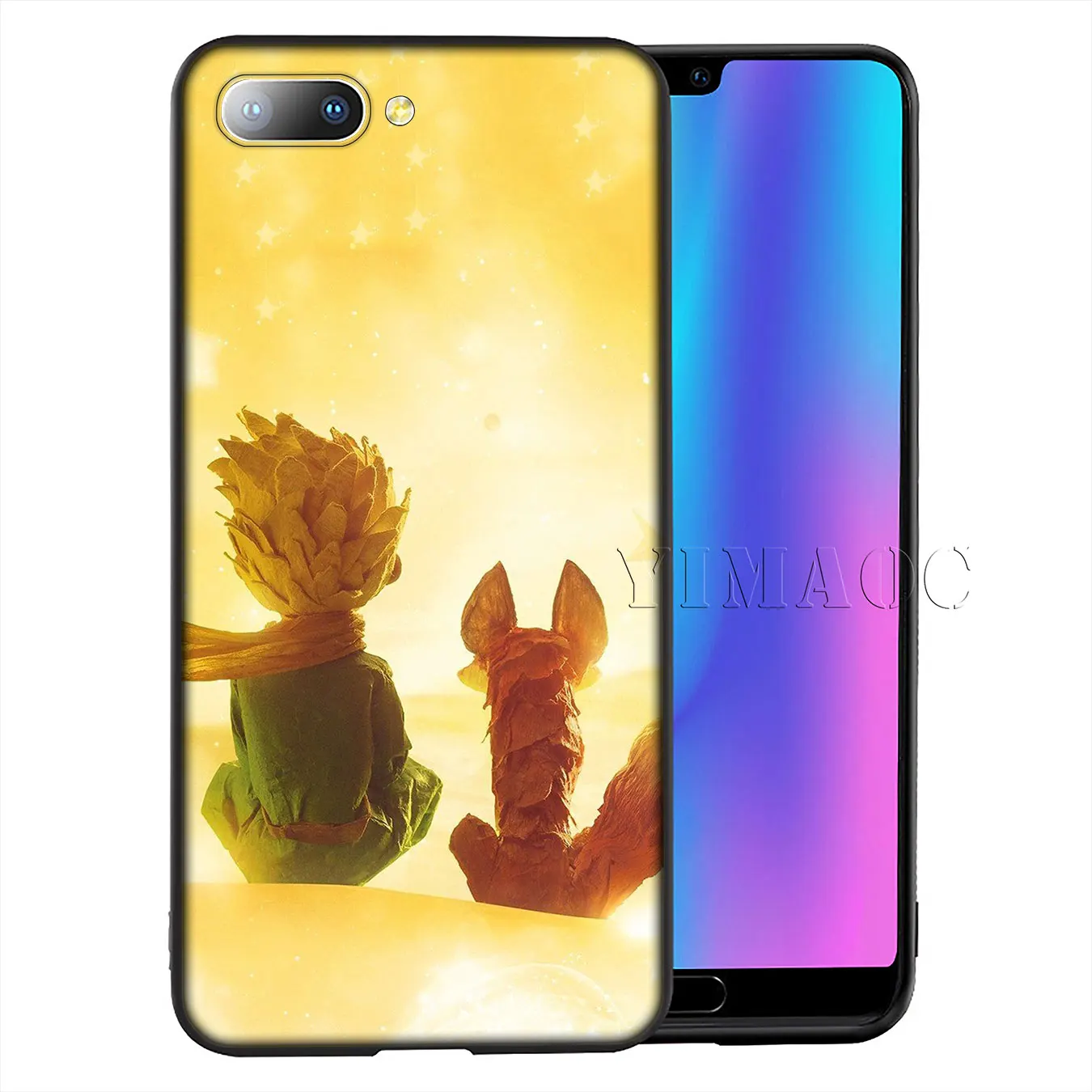 Мягкий силиконовый чехол YIMAOC The Little Prince для Huawei P30 P20 Pro P10 P9 Lite Mini 2017 2016 черный P Smart Z