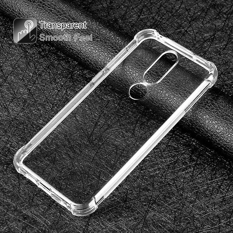 Гибкий ТПУ силиконовый чехол для Nokia 7 1 5 2 3 6 Plus 8 Sirocco простой ударопрочный Coque Funda |