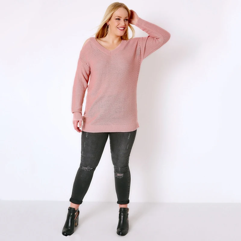 Женский свитер с открытыми плечами большие размеры XXXL 4XL 5XL 6XL 2017 осень зеленый