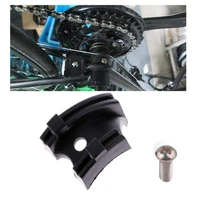 cable holder guide housing bottom bracket tidy frame tie for mountain road bike bicycle with mounting screw