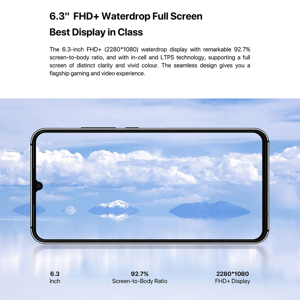 UMIDIGI A5 Pro Android 9,0 восьмиядерный 6," мобильный телефон 16MP тройная камера 4150 mAh 4+ 32 GB Global LTE 4G смартфон с отпечатком пальца смартфон
