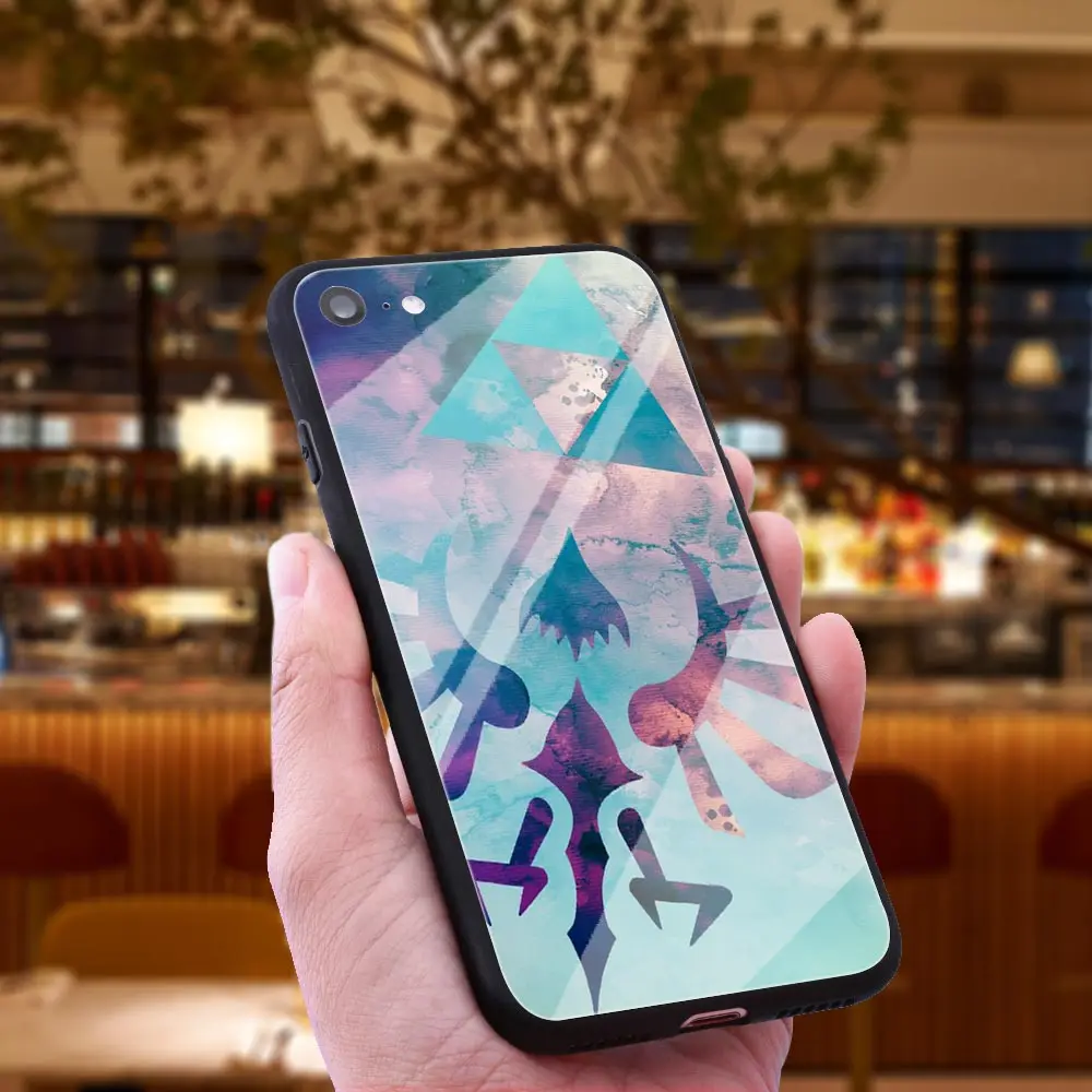WEBBEDEPP Legend Of Zelda чехол из закаленного стекла для телефона Apple iPhone Xr Xs Max X или 10 8 7 6 6S