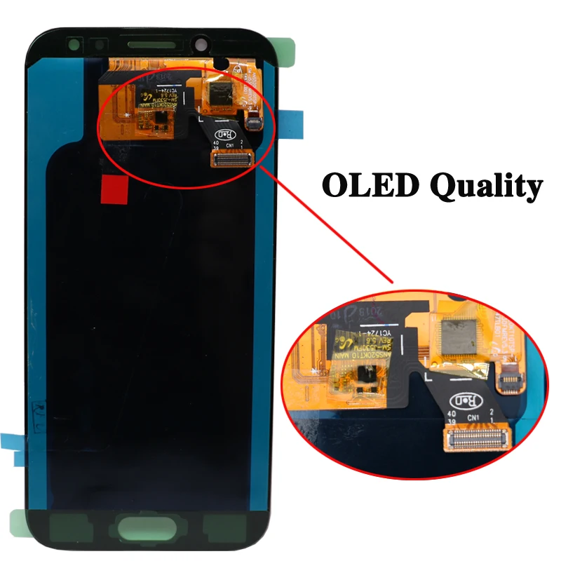 Для SAMSUNG Galaxy J5 PRO J530 J530F lcd кодирующий преобразователь сенсорного экрана в сборе SUPER AMOLED 5,2 ''lcd запасной дисплей