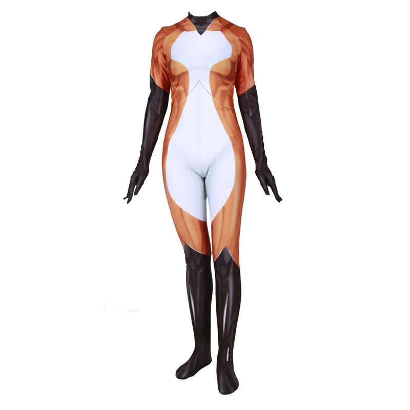 Аниме Косплей Костюм королева пчела костюм Кошка Нуар парик Zentai лайкра 3D комбинезон с принтом Хэллоуин костюм для детей для женщин и мужчин