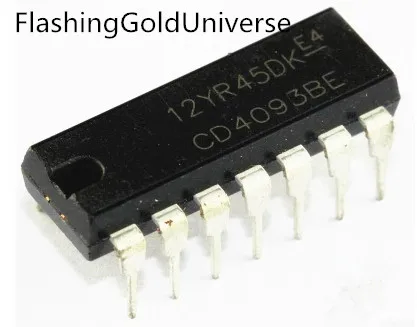100 шт.-500 шт. CD4093BE CD4093 HEF4093BP HEF4093 DIP-14 IC новый оригинальный