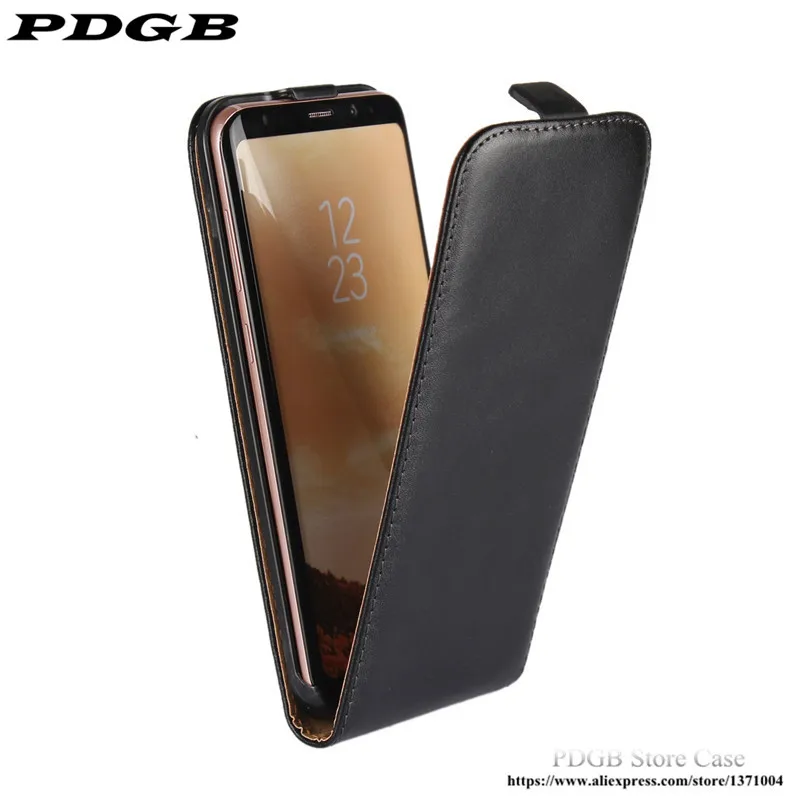 PDGB кожаный чехол для Huawei P8 Lite 2017 P9 P10 Plus P20 Pro Honor 5X 6X 7X 8 9 Mate 10 Y5 II Вертикальный