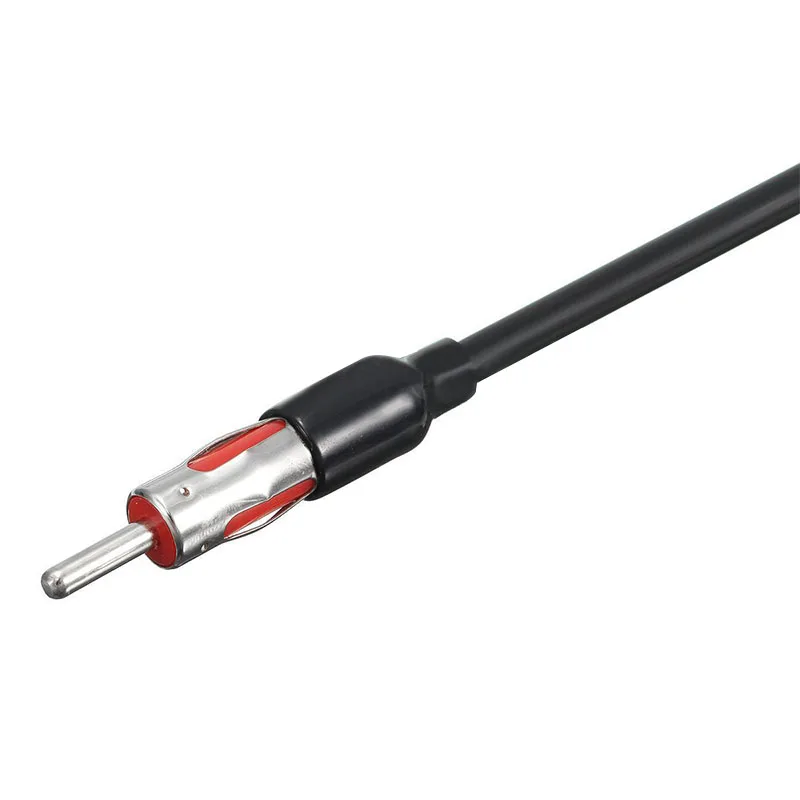 Автомобильный адаптер для стерео антенны черный штекер гнездо длина 180