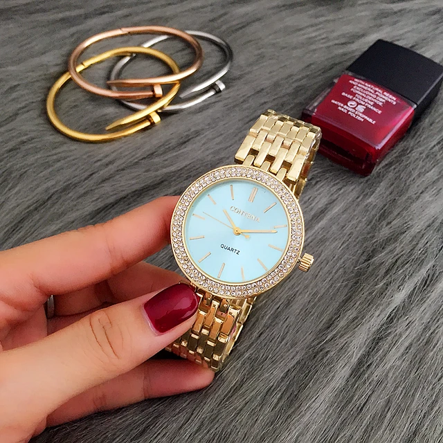 CONTENA Fashion Luxury Silver Watch Women Watches Rhinestone Women's Watches Ladies Watch Stainless Steel Clock reloj mujer 3