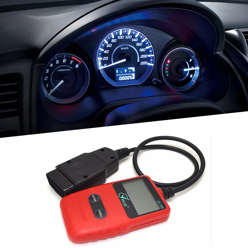 Aganippe VC309 автоматический диагностический сканер OBD2 для азиатского Европейского
