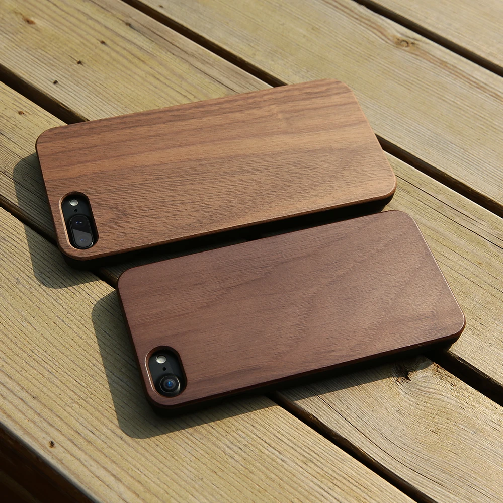 Роскошный Деревянный чехол для iPhone XS Max XR X 8 7 Plus защита жесткого диска из