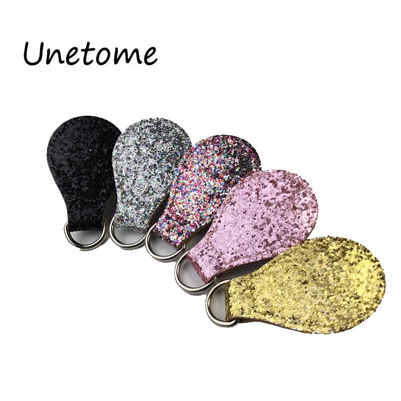 

New 4pcs shiny colorful PU Leather Handles Drop Drops for Classic Mini O Bag Obag EVA handbag hand bag accessories