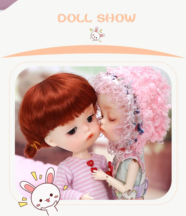 BJD куклы Монг Secretdoll полный комплект костюм 1/8 очаровательны милашка спящие открытые глаза