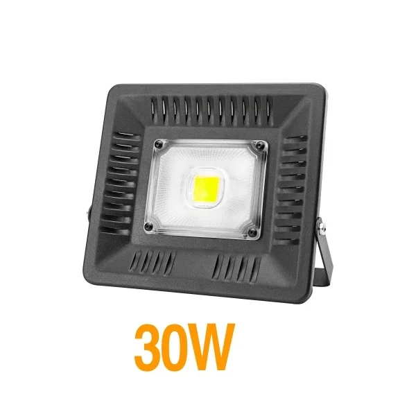 Светодиодный прожектор COB 30 Вт 50 Вт 100 Вт AC220V Светодиодный прожектор IP65 Светодиодный отражатель настенный светильник для улицы квадратный прожектор для билборда холодный теплый белый - Испускаемый цвет: CY01-30W