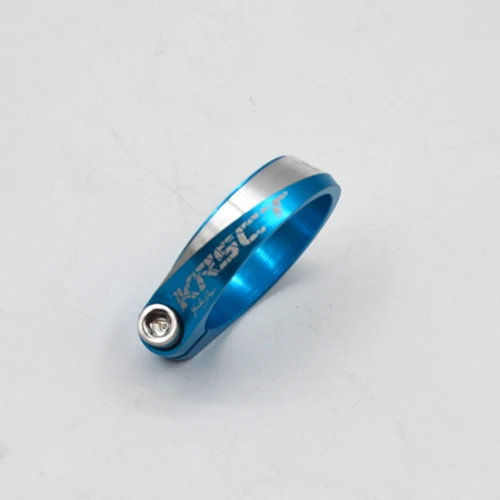 34.9mm blue Сверхлегкий алюминиевый сплав 13 г велосипедный Подседельный штырь Зажим Замок велосипедный Подседельный штырь дорожный велосипед MTB Горный зажим для сидения велосипеда зажим - Цвет: 34.9mm blue
