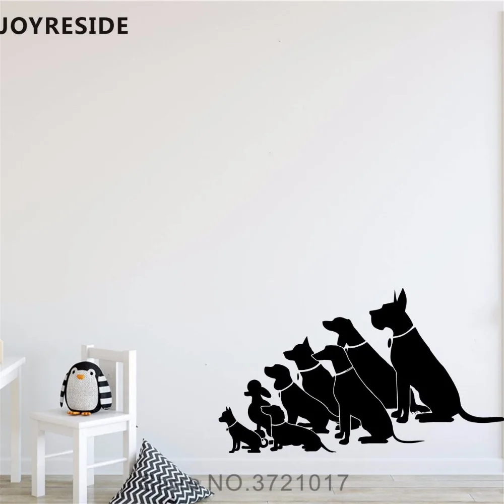 Настенная Наклейка с изображением собаки в стиле милая собака группе Виниловая