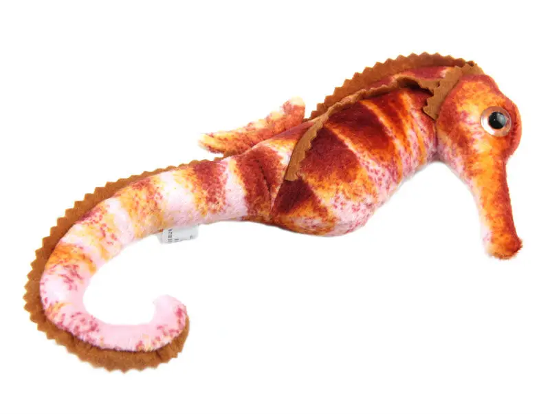 Морская лошадь 24 см плюшевая пара игрушек куклы подушка спинка мягкие игрушки