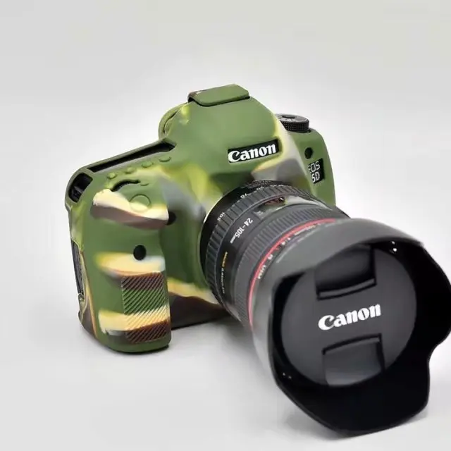 DSLR камера видео сумка Мягкий силиконовый резиновый защитный чехол для CANON 5D Mark III 5D3 5DS 5DR 5D4 IV 80D камера