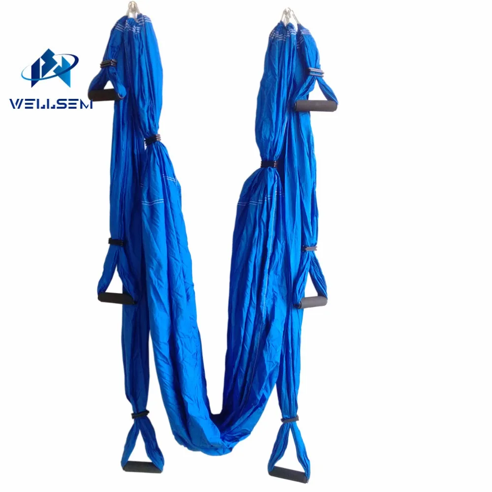 Гамак для аэройоги 1 комплект лента пилатеса Инверсионная качели йоги