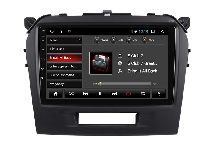 Android 9,0 автомобильный DVD для Suzuki Vitara gps Радио Видео мультимедийный плеер емкостный ips экран wifi bluetooth RDS