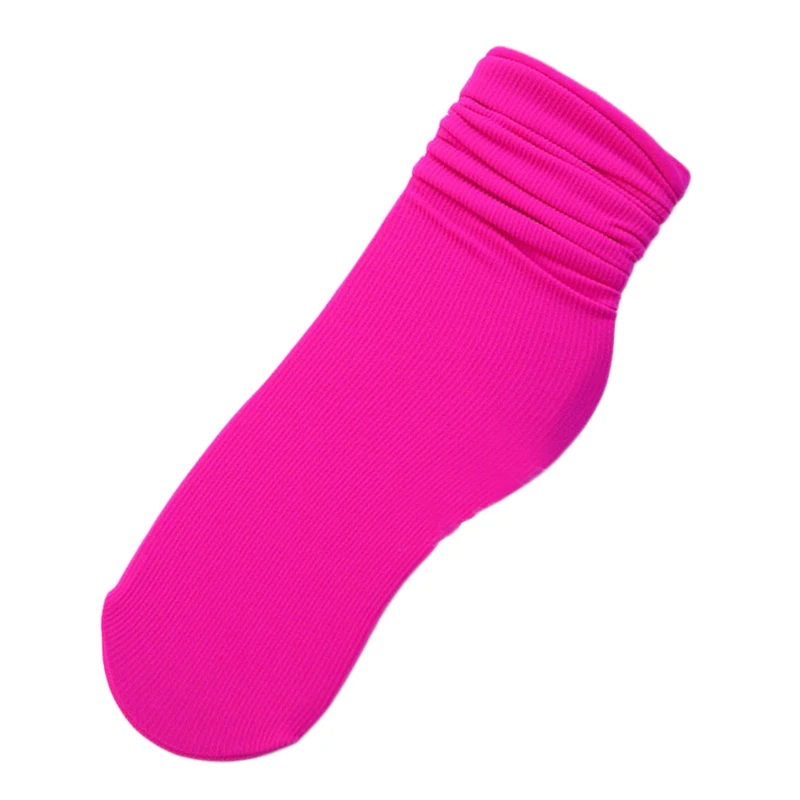 rose red 5 pairs Неоновые носки для женщин модная уличная одежда Harajuku Calcetines яркие цвета милые носки корейский стиль женские носки желтый оранжевый - Цвет: rose red 5 pairs
