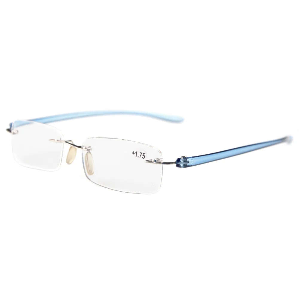 R14001 очки для чтения Eyekepper маленькие линзы без оправы очки для чтения+ 0,50-+ 4,00