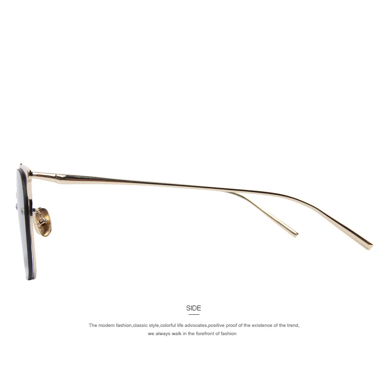 MERRY'S женские классические брендовые металлические крутые солнцезащитные