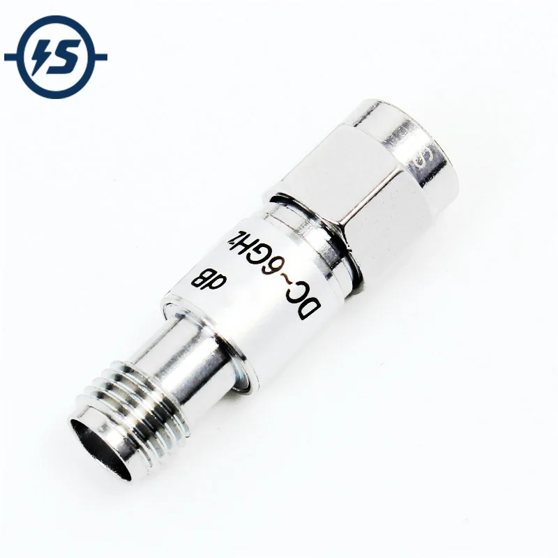 Точный Фиксированный аттенюатор 10 дБ 50 ГГц 2 Вт штекер гнездо|attenuator|attenuator 10dbattenuator